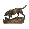 Sculpture en bronze “Setter à la chasse*, signée sur la base à … - Moinat - Bronzes