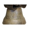 Cloche de vache en bronze avec décors de fleurs de montagne et - Moinat - Accessoires de décoration