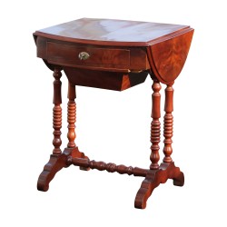 Napoleon III Arbeiter aus Mahagoniholz mit Klappen an …