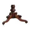 oval table, Louis Philippe pedestal table in walnut wood on … - Moinat - End tables, Bouillotte tables, Bedside tables, Pedestal tables