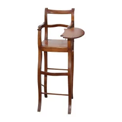 Louis - Philippe children's high chair in wood with …