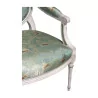 Paire de fauteuils de style Louis XVI modèle “Cheverny” en … - Moinat - Fauteuils
