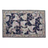 Tapis Aubusson dessin 415 - B Coloris : Bleu, beige, rouge, … - Moinat - Tapis