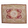 Tapis Aubusson dessin 0185 - R Coloris : rouge, vert, brun, … - Moinat - Tapis