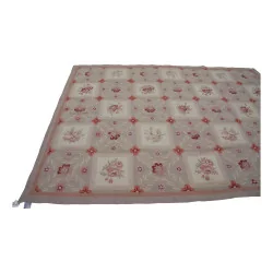 Tapis Aubusson dessin 0105 - W Coloris : beige, rouge, rose