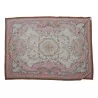 Tapis Aubusson dessin 0100 Coloris : brun, rose, beige, bleu, … - Moinat - Tapis