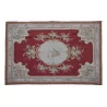 Tapis Aubusson dessin 0145 - R Coloris : brun, beige, vert, … - Moinat - Tapis