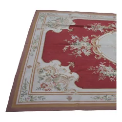 Tapis Aubusson dessin 0145 - R Coloris : brun, beige, vert, …