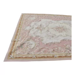 Teppich Aubusson Dessin 0088 - R Farben: Beige, Braun, Rosa, …