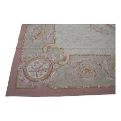 Ковер Aubusson дизайн 0158 Цвета: зеленый, розовый, коричневый, синий, …