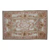 Teppich Aubusson Dessin 0356 - G Farben: Rot, Blau, Beige, … - Moinat - Teppiche