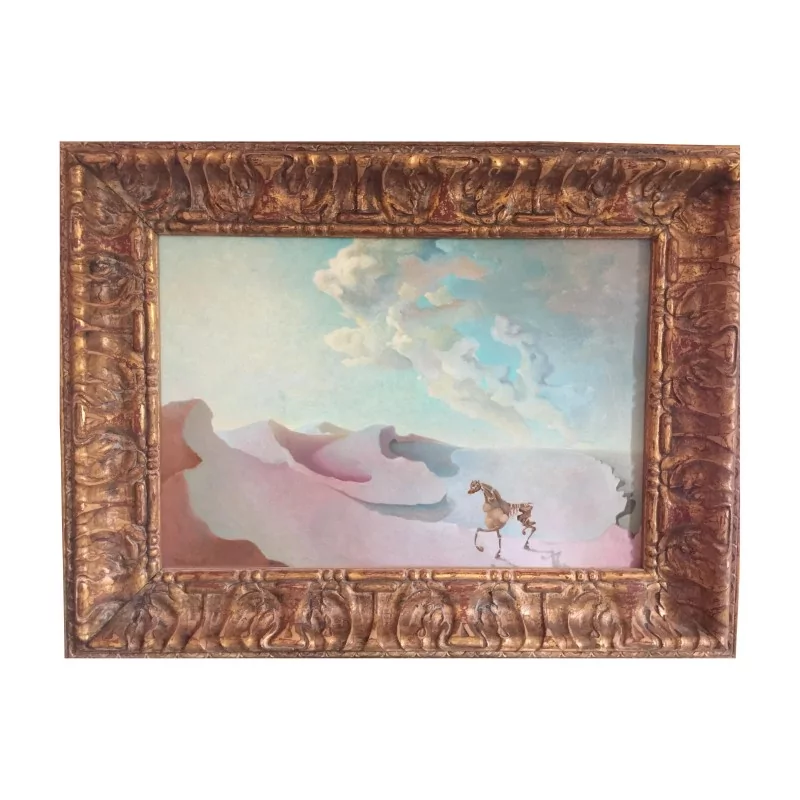 油画，布面油画，署名左下方 DAVID G. (XX), … - Moinat - 画 - 各种的