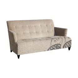 2-Sitzer-Sofa im modernen Stil, Modell Donghia, Stoff …
