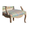 Fauteuil de style Louis XV Régence recouvert de tissu … - Moinat - Fauteuils