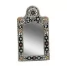 иранское зеркало из черного лакированного дерева с костью и… - Moinat - Зеркала