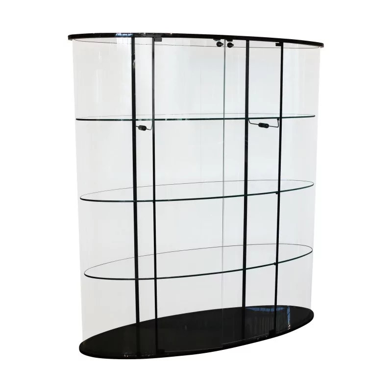 Ovale Glasvitrine mit Beleuchtungssystem … - Moinat - Bücherregale, Bücherschränke, Vitrinen Ovale Glasvitrine mit Beleuchtungssystem … - Moinat - Bücherregale, Bücherschränke, Vitrinen
