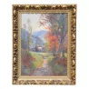 Oil painting on canvas “Landscape” signed lower right Fritz … - Moinat - VE2022/1