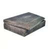 Box in kohlenstofffarbenem Chagrin, Holzstruktur … - Moinat - Schachtel, Urnen, Vasen