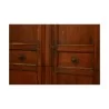 Armoire, buffet Louis XIV en bois de noyer massif mouluré, 1 - Moinat - Armoires