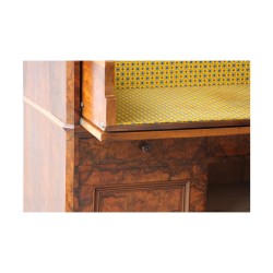 Meuble lavabo, coiffeuse Louis-Philippe, en ronce de …