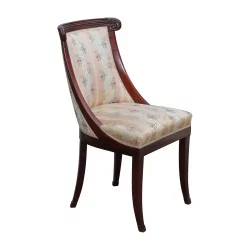 8 Gondelstühle, Modell Empire, aus gebeiztem Kirschholz …