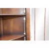 Paar Eckschränke im Regency-Stil aus geflammtem Mahagoniholz, … - Moinat - Bücherregale, Bücherschränke, Vitrinen