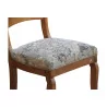 套 4 把 Louis - Philippe 胡桃木椅子…… - Moinat - 椅子
