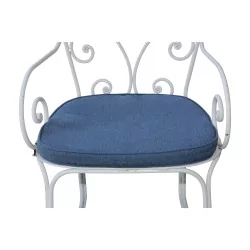 Seat cushion for garden seat model VICHY from the