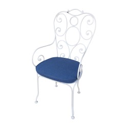 Coussin d’assise pour siège de jardin modèle VICHY de la