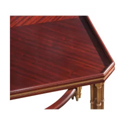 журнальный столик для гостиной из массива красного дерева со шпонированной столешницей …