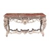 Console, game table, made with 4 sides on legs in - Moinat - Consoles, Side tables, Sofa tables