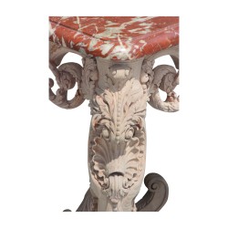 Console, game table, made with 4 sides on legs in