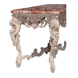 Console, game table, made with 4 sides on legs in