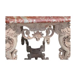 Console, game table, made with 4 sides on legs in