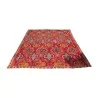 Tapis Kilim coloris rouge, brun, orange, jaune, beige, noir et - Moinat - Tapis