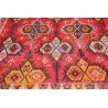 Tapis Kilim coloris rouge, brun, orange, jaune, beige, noir et - Moinat - Tapis