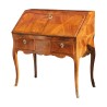 Bureau dos d âne Louis XV en bois de marqueterie, bois de rose - Moinat - Bureaux cylindre, à abattant, Secrétaires