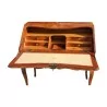 Bureau dos d âne Louis XV en bois de marqueterie, bois de rose - Moinat - Bureaux cylindre, à abattant, Secrétaires