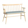 bench model LOVESEAT, 2 places in beech wood … - Moinat - Stools, Benches, Pouffes