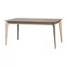 Arcos model dining room table in bis beech with 2 … - Moinat - Dining tables