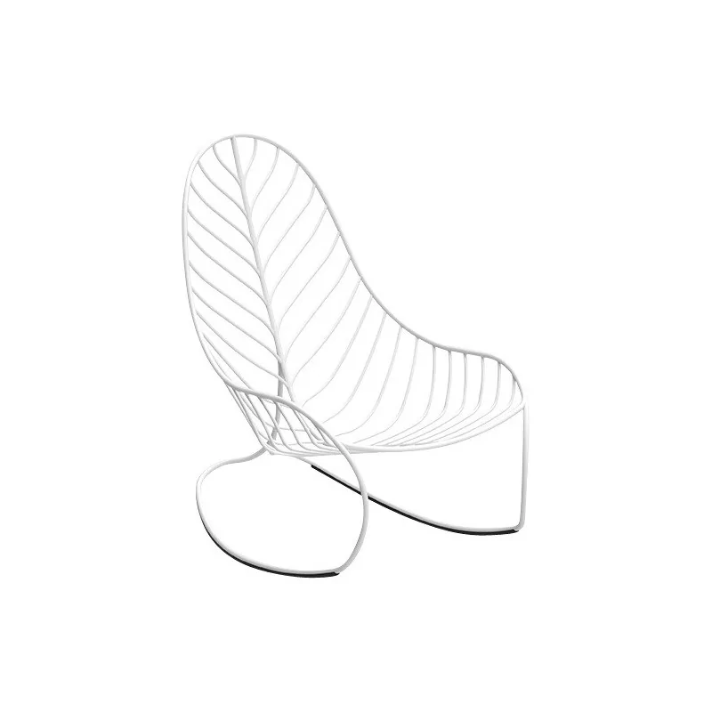 Fauteuil à bascule de jardin modèle FOLIA de la collection - Moinat - Sièges, Bancs, Tabourets