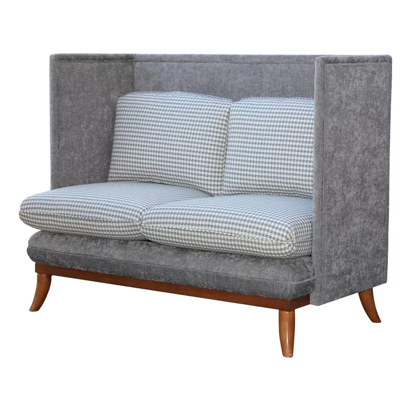 AURA 型号沙发，带泡沫衬垫，木腿，软垫…… - Moinat - 沙发