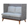 Sofa Modell AURA mit Schaumstoffpolsterung, Holzbeine, gepolstert … - Moinat - Sofas, Couchs