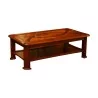Rechteckiger Couchtisch im Kolonialstil aus Holz … - Moinat - Couchtische, Beistelltische