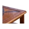 Rechteckiger Couchtisch im Kolonialstil aus Holz … - Moinat - Couchtische, Beistelltische