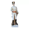 Soldat en porcelaine “Officier des Chasseurs” 20ème siècle - Moinat - Porcelaine