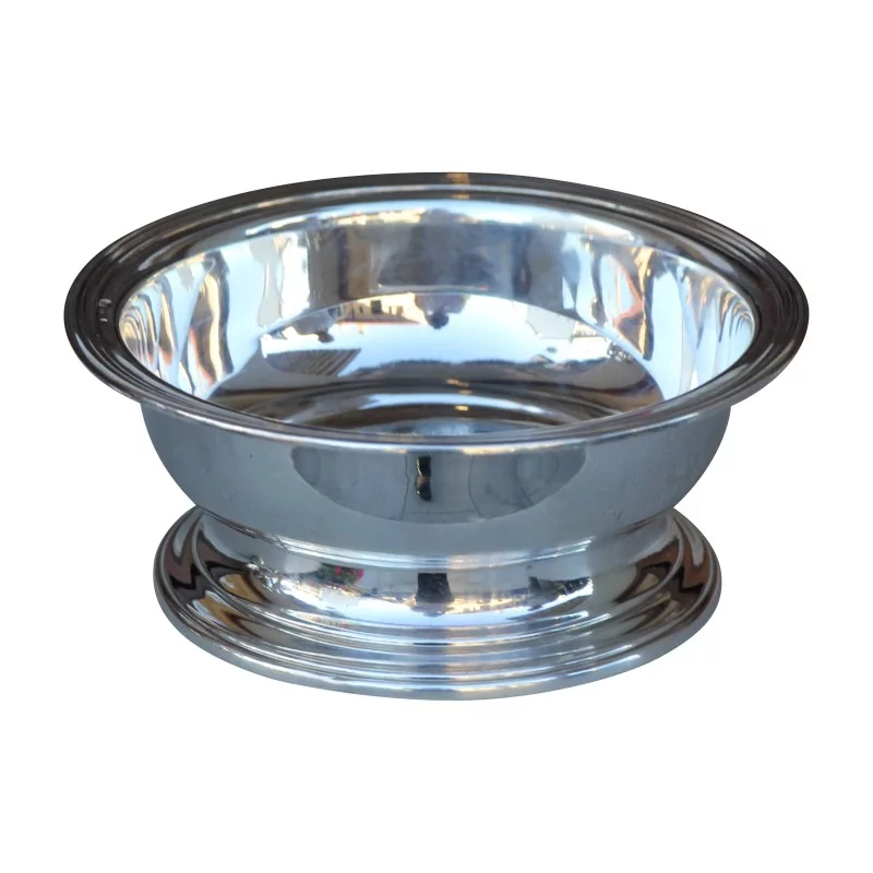 Vide poche (corbeille - plat) en argent. 20ème siècle - Moinat - Argenterie