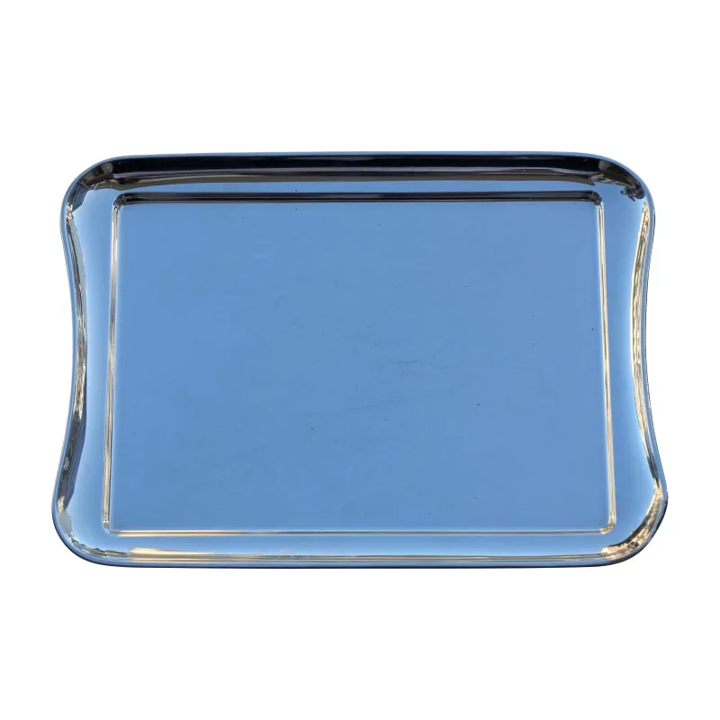 silver metal tray. 20th century - Moinat - Silverware