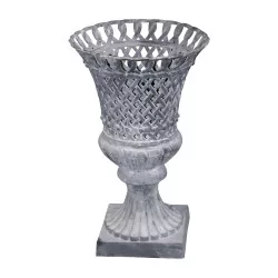 braided cast iron vase (30kg)