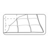 light model duvet, for the whole year with cassettes, model … - Moinat - Bed linen